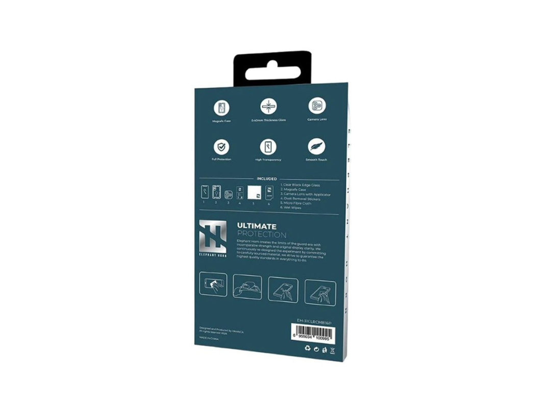 Buy Elephant Horn 3-in-1 Privacy Protection Pack for iPhone 16 Pro in Qatar Buy Elephant Horn 3-in-1 Privacy Protection Pack for iPhone 16 Pro in Qatar